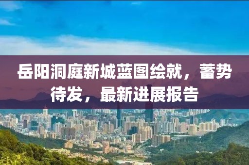 岳陽(yáng)洞庭新城藍(lán)圖繪就，蓄勢(shì)待發(fā)，最新進(jìn)展報(bào)告