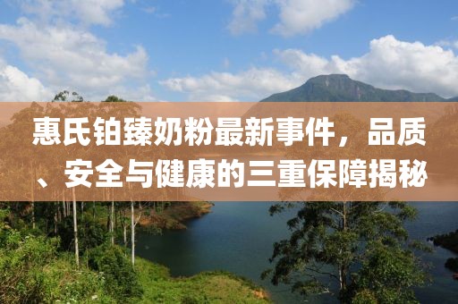 惠氏鉑臻奶粉最新事件，品質(zhì)、安全與健康的三重保障揭秘