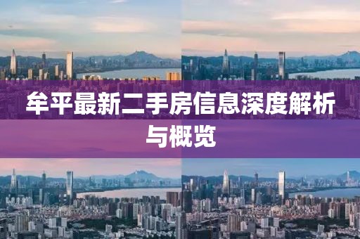 牟平最新二手房信息深度解析與概覽