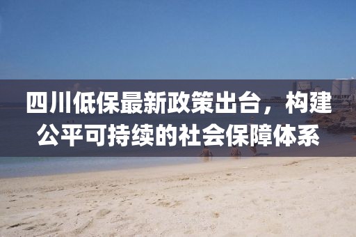 四川低保最新政策出臺(tái)，構(gòu)建公平可持續(xù)的社會(huì)保障體系