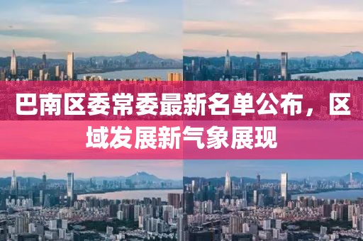 巴南區(qū)委常委最新名單公布，區(qū)域發(fā)展新氣象展現(xiàn)