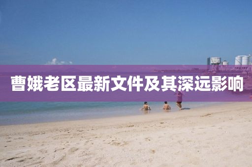 曹娥老區(qū)最新文件及其深遠(yuǎn)影響