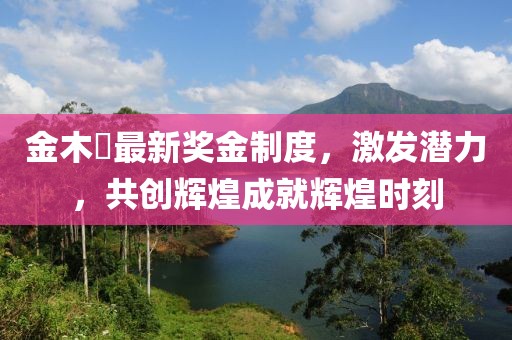 金木芃最新獎(jiǎng)金制度，激發(fā)潛力，共創(chuàng)輝煌成就輝煌時(shí)刻