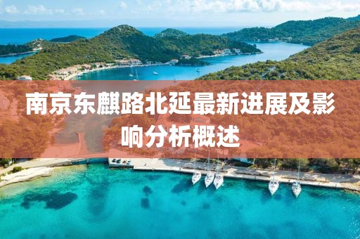 南京東麒路北延最新進展及影響分析概述